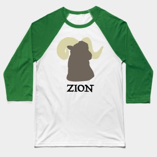 Zion, Big Horn Sheep Baseball T-Shirt